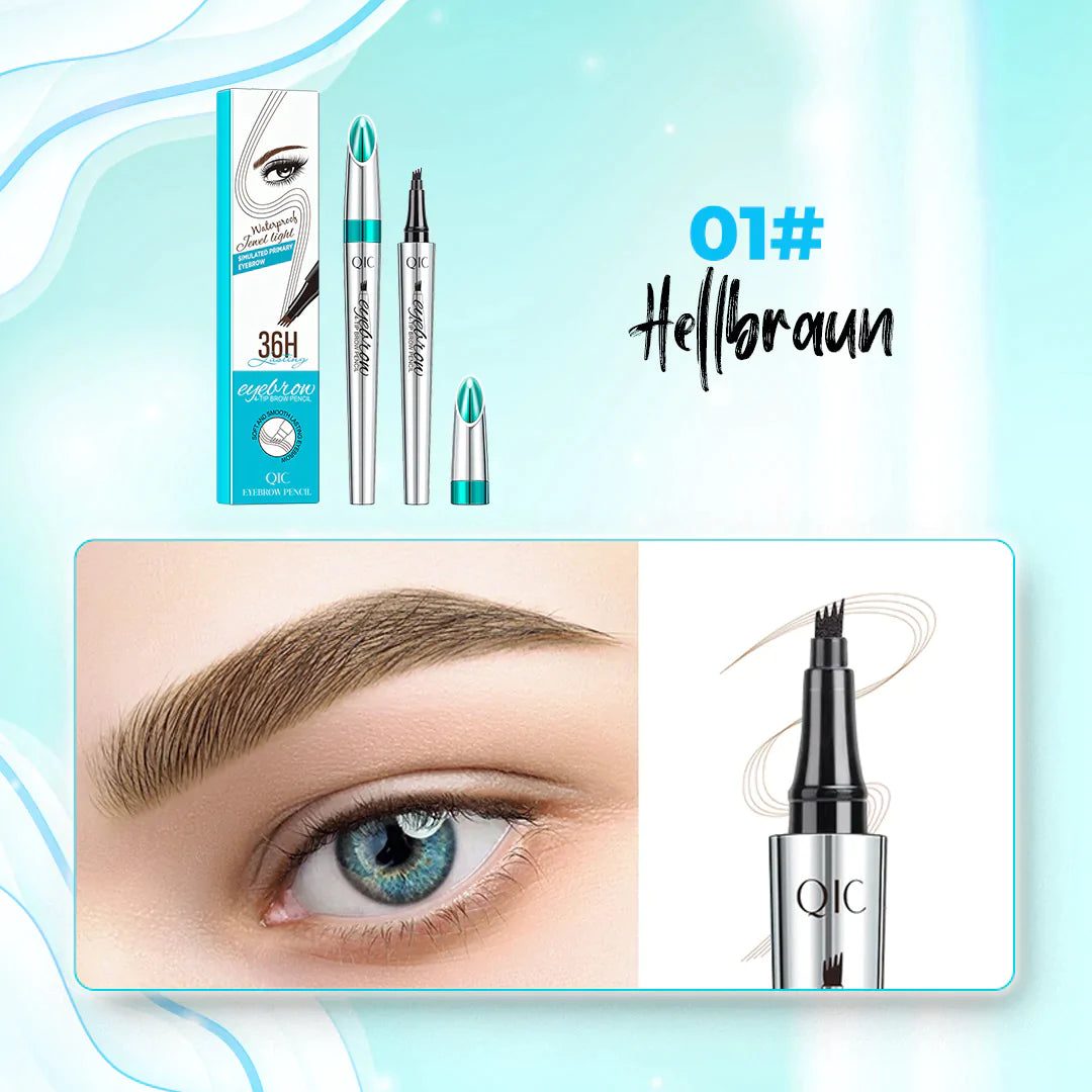 3D Microblading-Stift mit 4 Spitzen für Augenbrauen