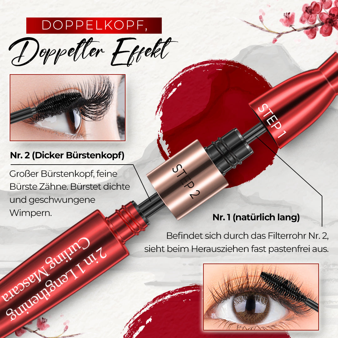 2 In 1 Verlängernde Lockenmascara